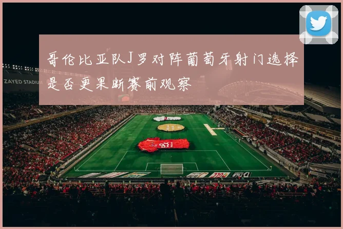 哥伦比亚队J罗对阵葡萄牙射门选择是否更果断赛前观察